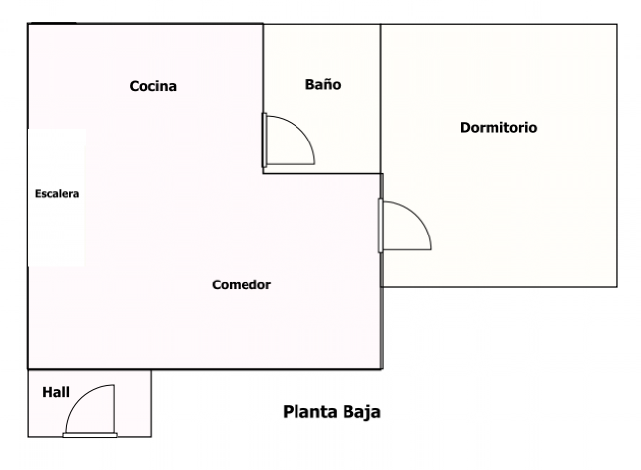 Se Vende PH dos ambientes, contrafrente (Barracas)