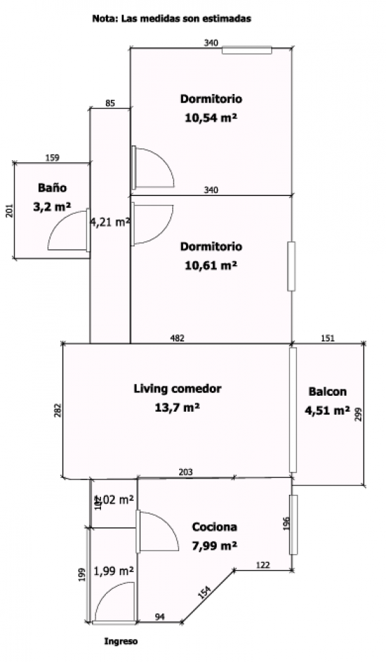 Se Vende Departamento tres ambientes (Torre 11 - Lugano 1 y 2)