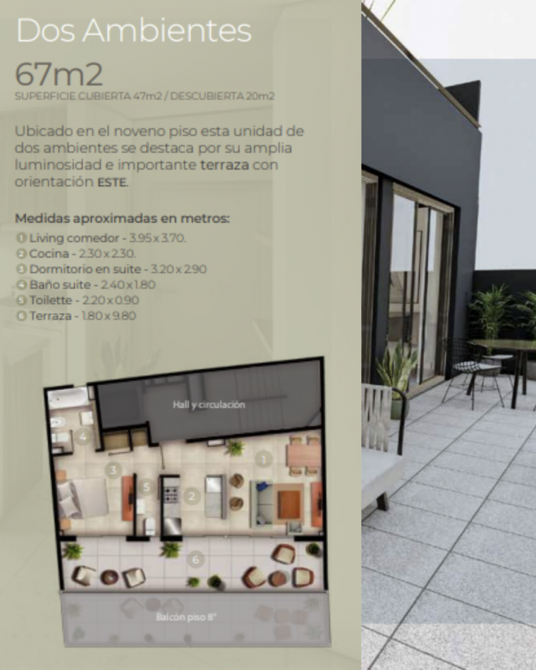 Se vende departamento monoambiente de pozo!! 