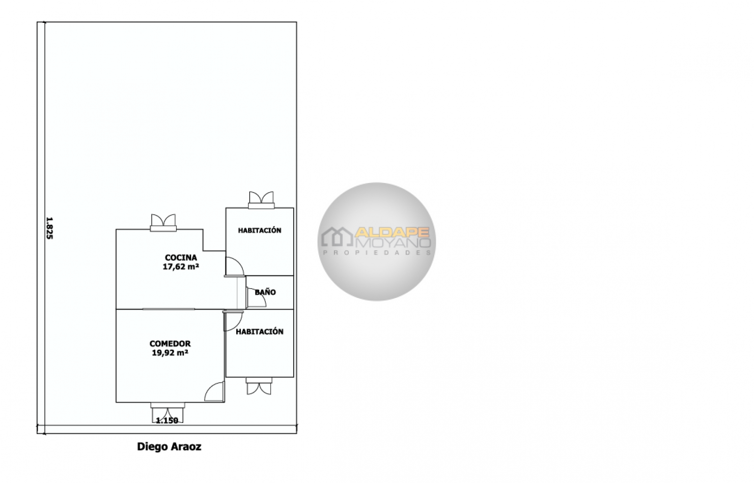 Se Vende Casa tres amb, lote propio (Castelar)