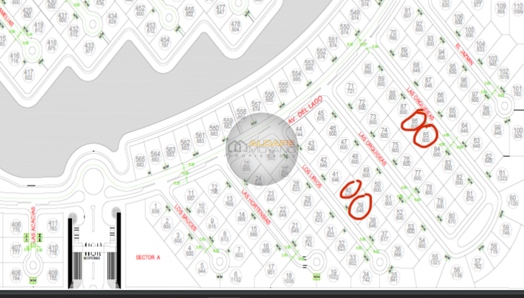 Oportunidad Se vende Terreno "Se puede Financiar" - Lote, Lagos de Canning . (Lote 39, 40, 85 y 86) 